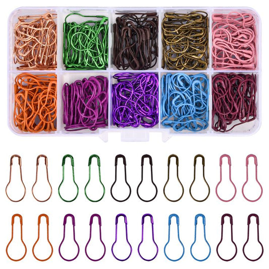 Metal Safety Pins Gourd Bulb Shape Pins Clips