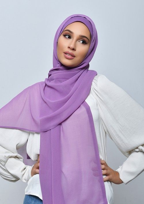 Georgette Chiffon - Lavender