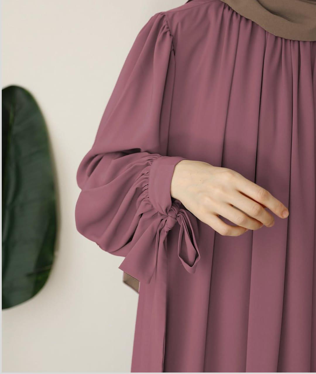 Lavender Abaya With Stoller