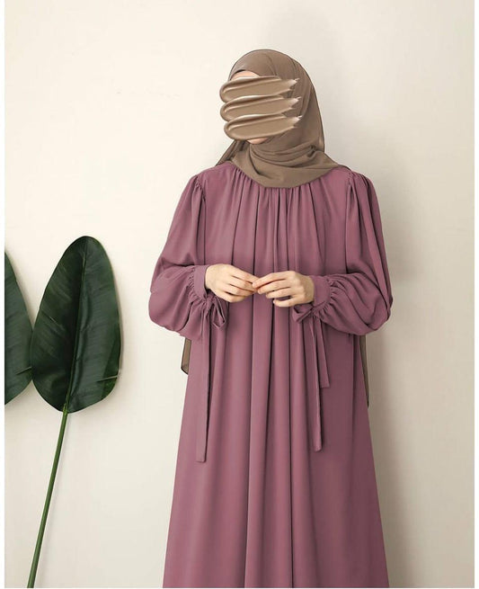 Lavender Abaya With Stoller