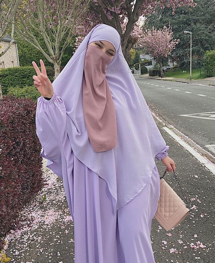 NIQAB - LILAC