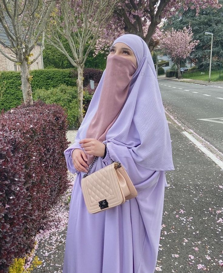 NIQAB - LILAC